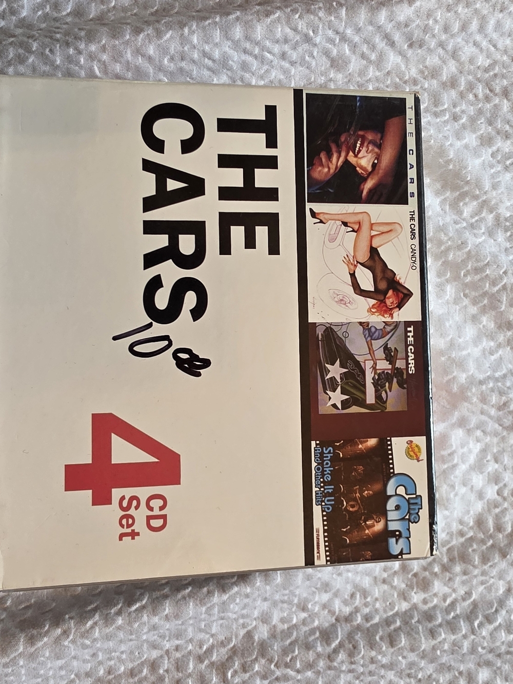 4-CD Set - The Cars White & Red Box